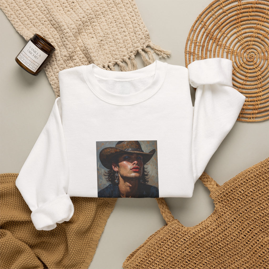 Cowboy Portrait Sweatshirt
