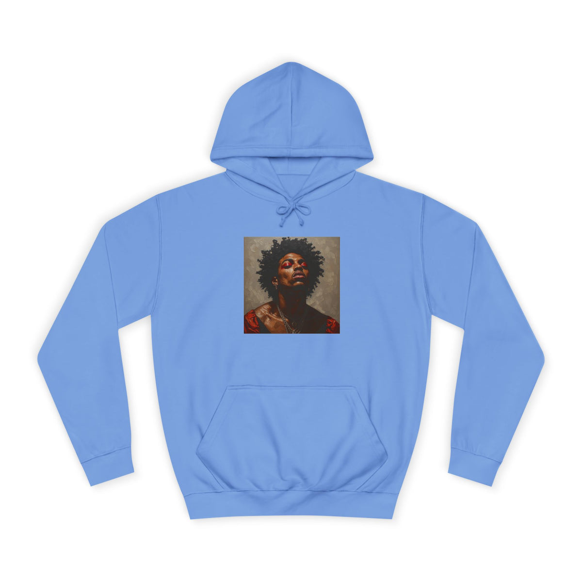 Man w/ Red Eyeshadow Hoodie