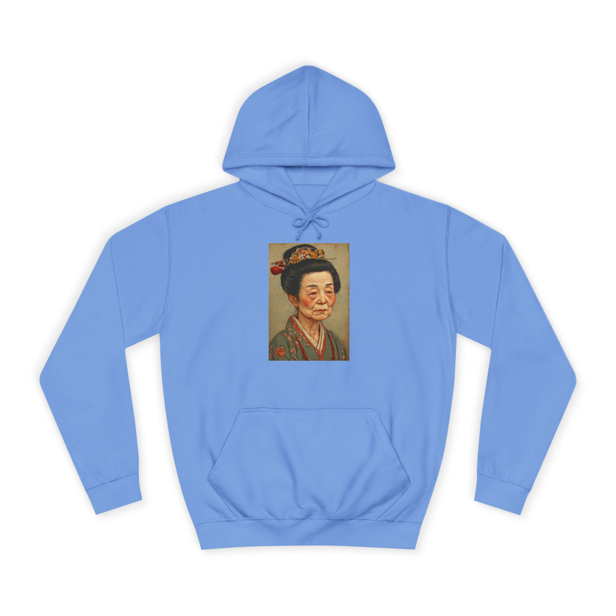 Vintage Japanese Woman Hoodie