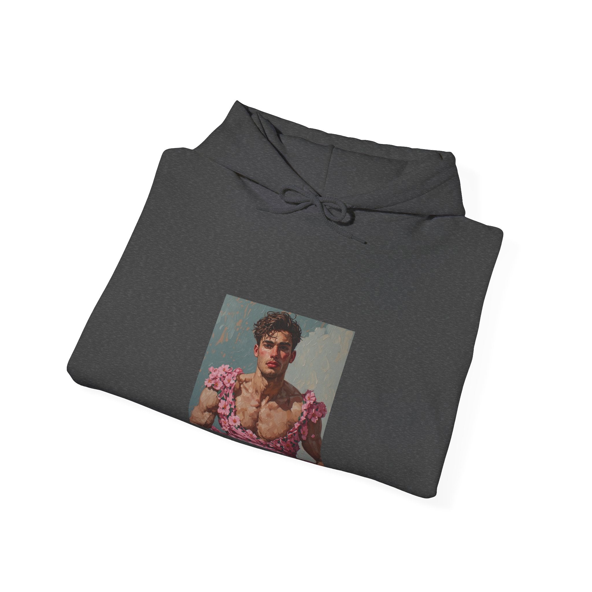 Man In Pink Dress Graphic Pullover