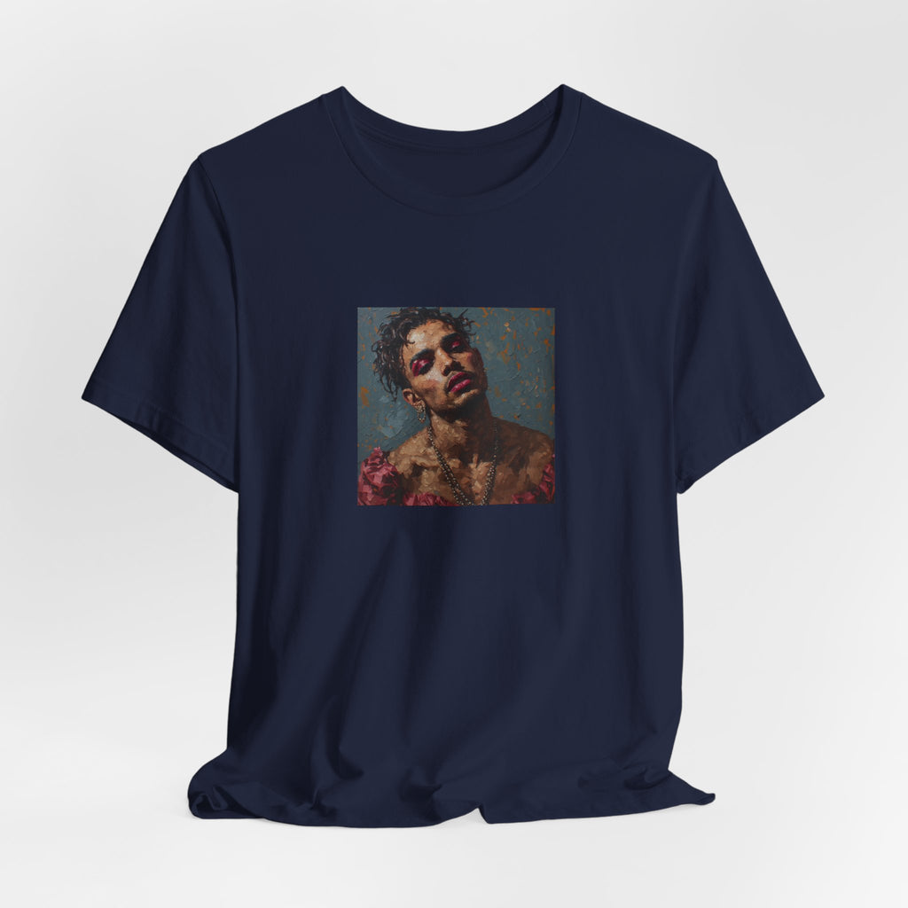 Man w/ Pink Eyeshadow T-Shirt