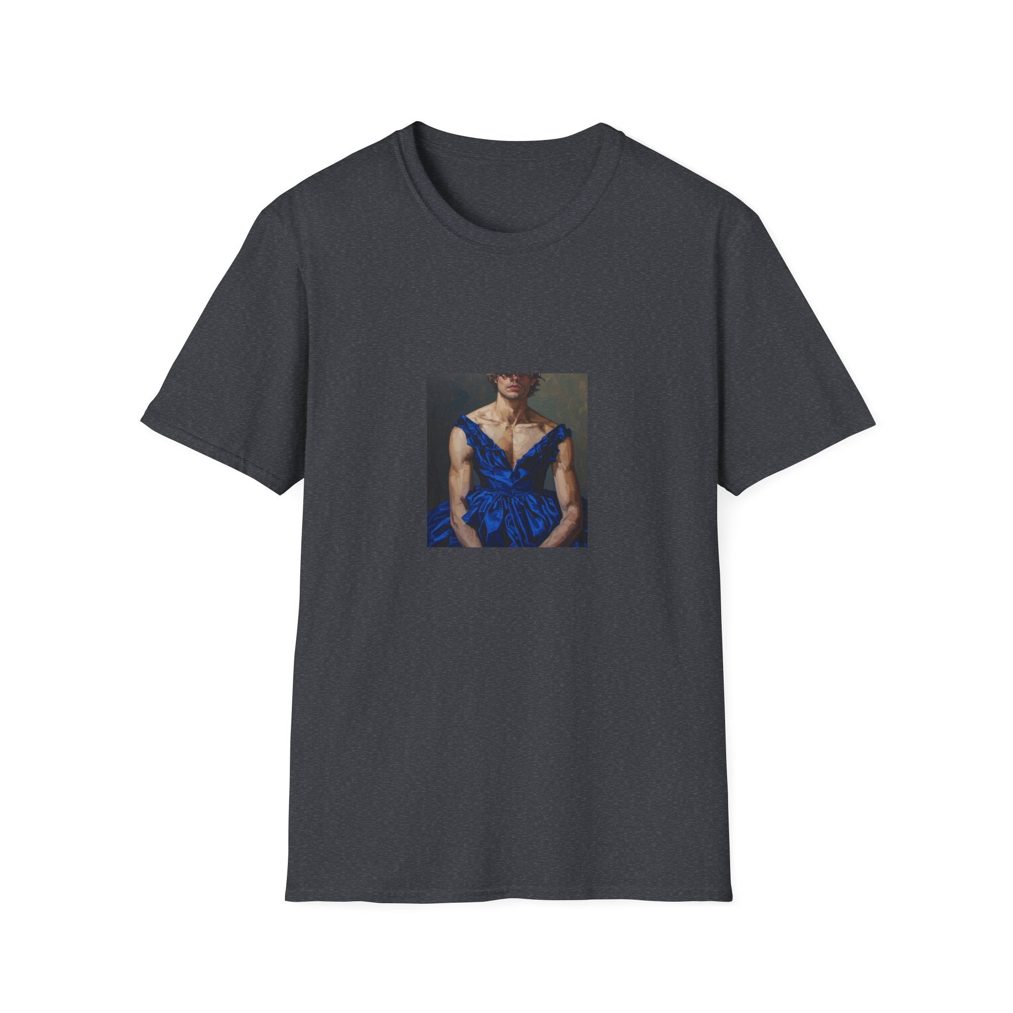 Man In Blue Dress T-shirt