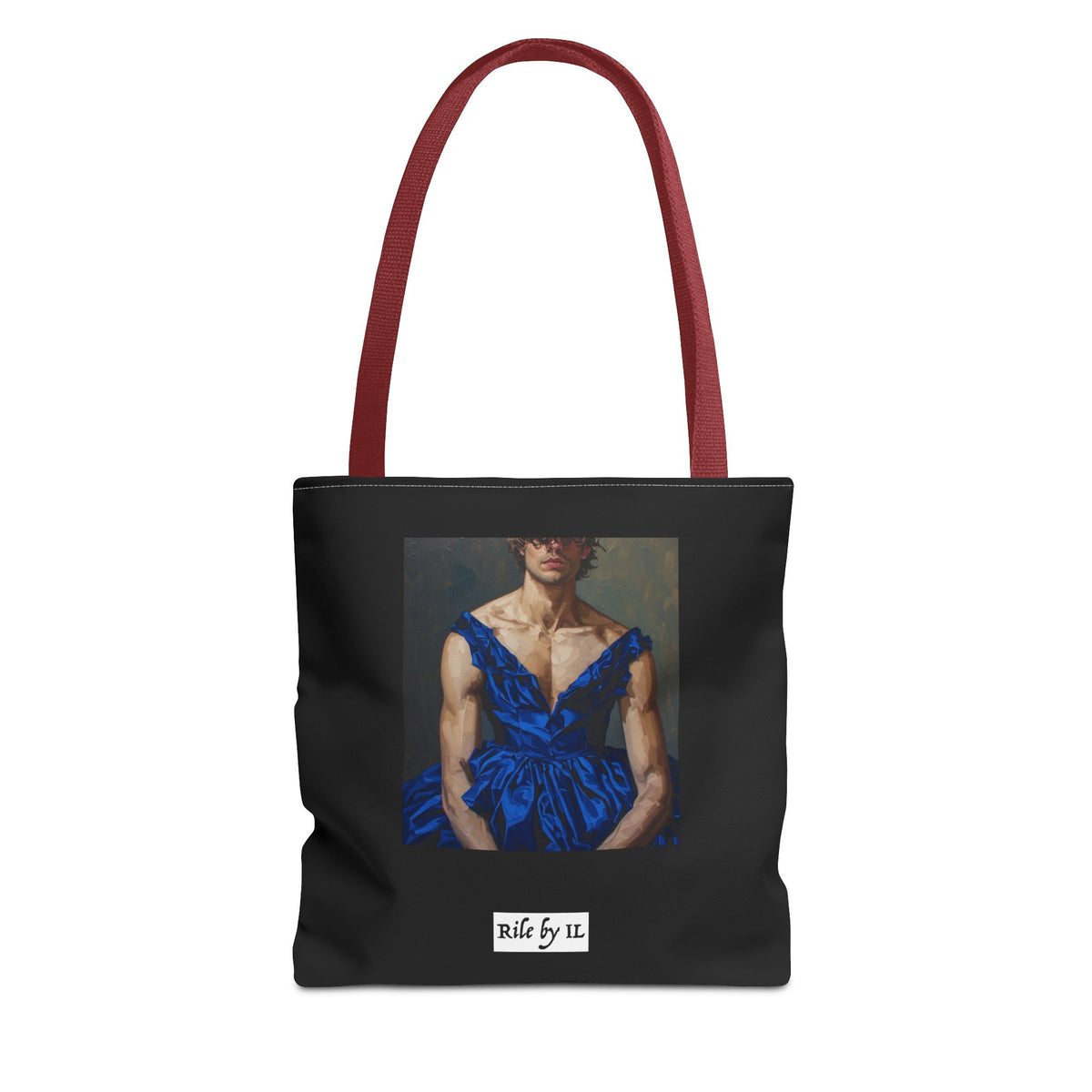 Man In Blue Dress Tote Bag