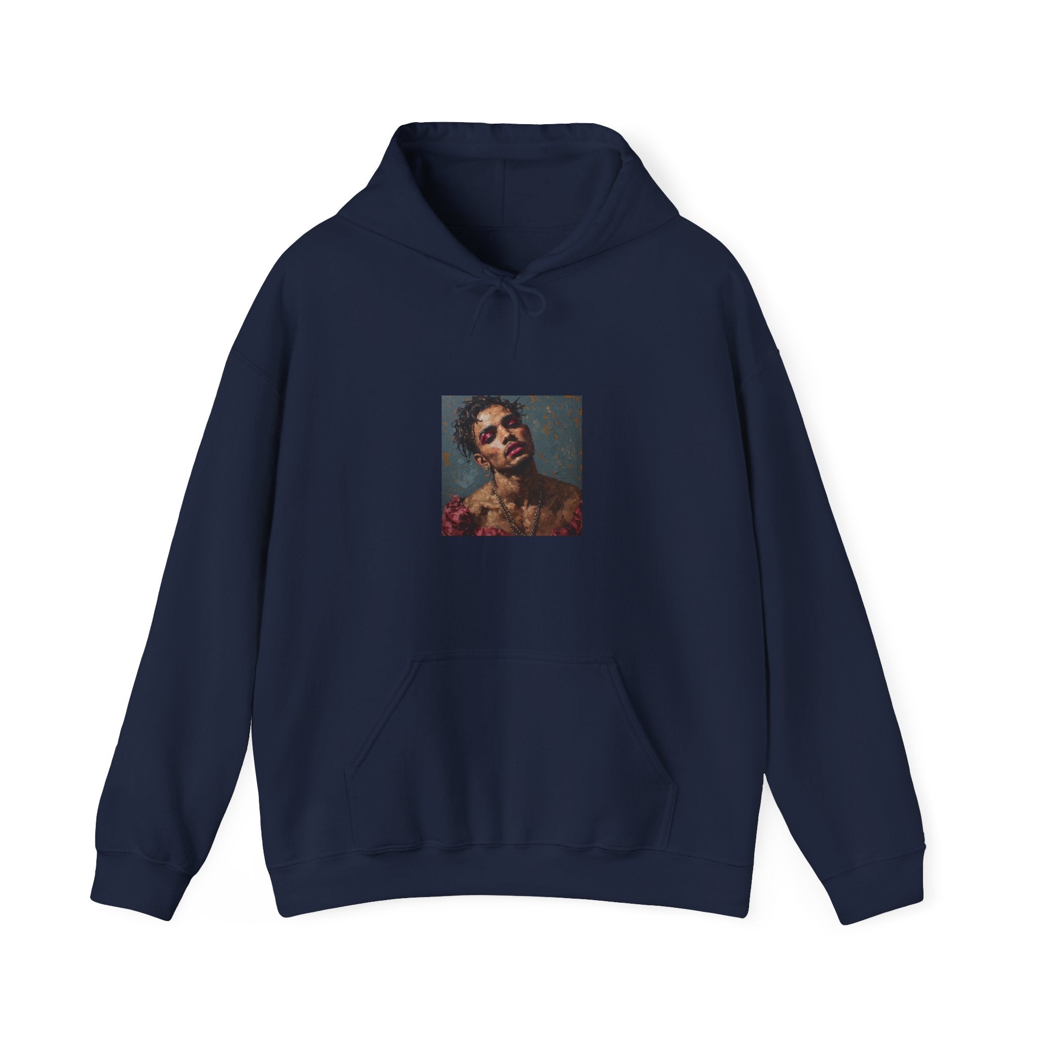 Man w/ Pink Eyeshadow Hoodie