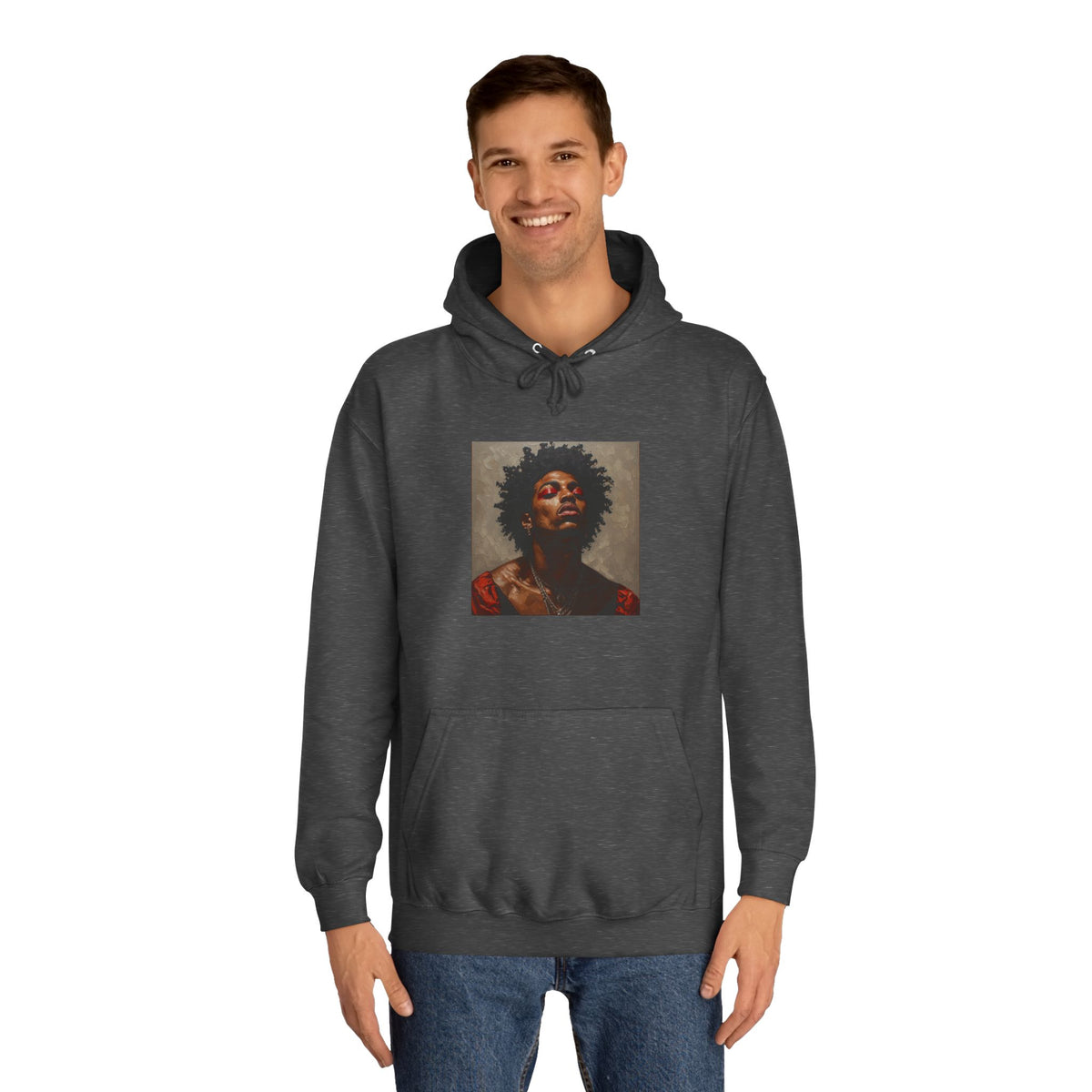 Man w/ Red Eyeshadow Hoodie