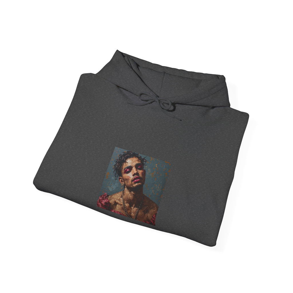 Man w/ Pink Eyeshadow Hoodie