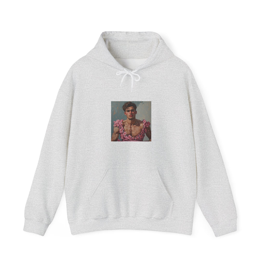 Man In Pink Dress Graphic Pullover