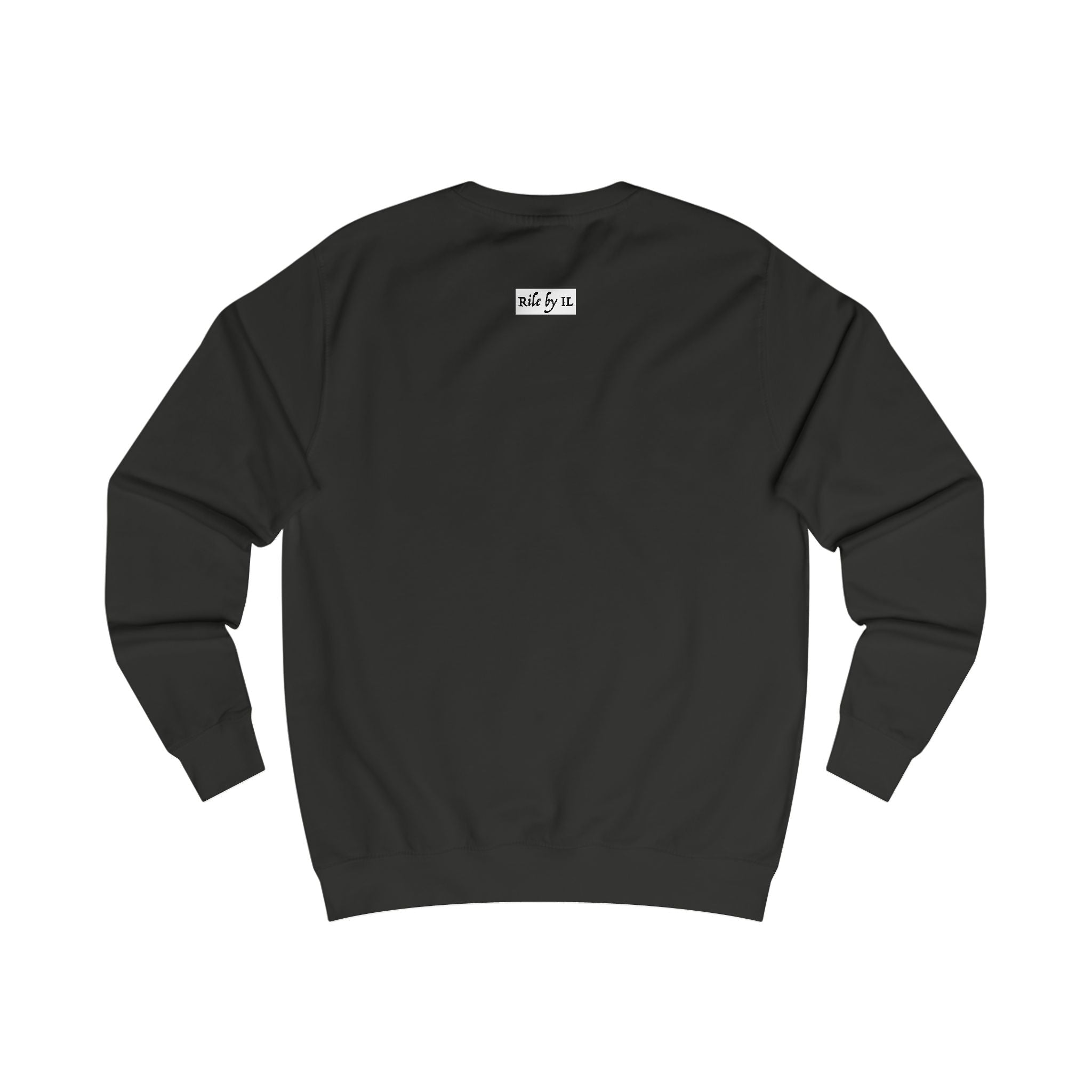 Man In Blue Dress Cropped Portrait Sweatshirt