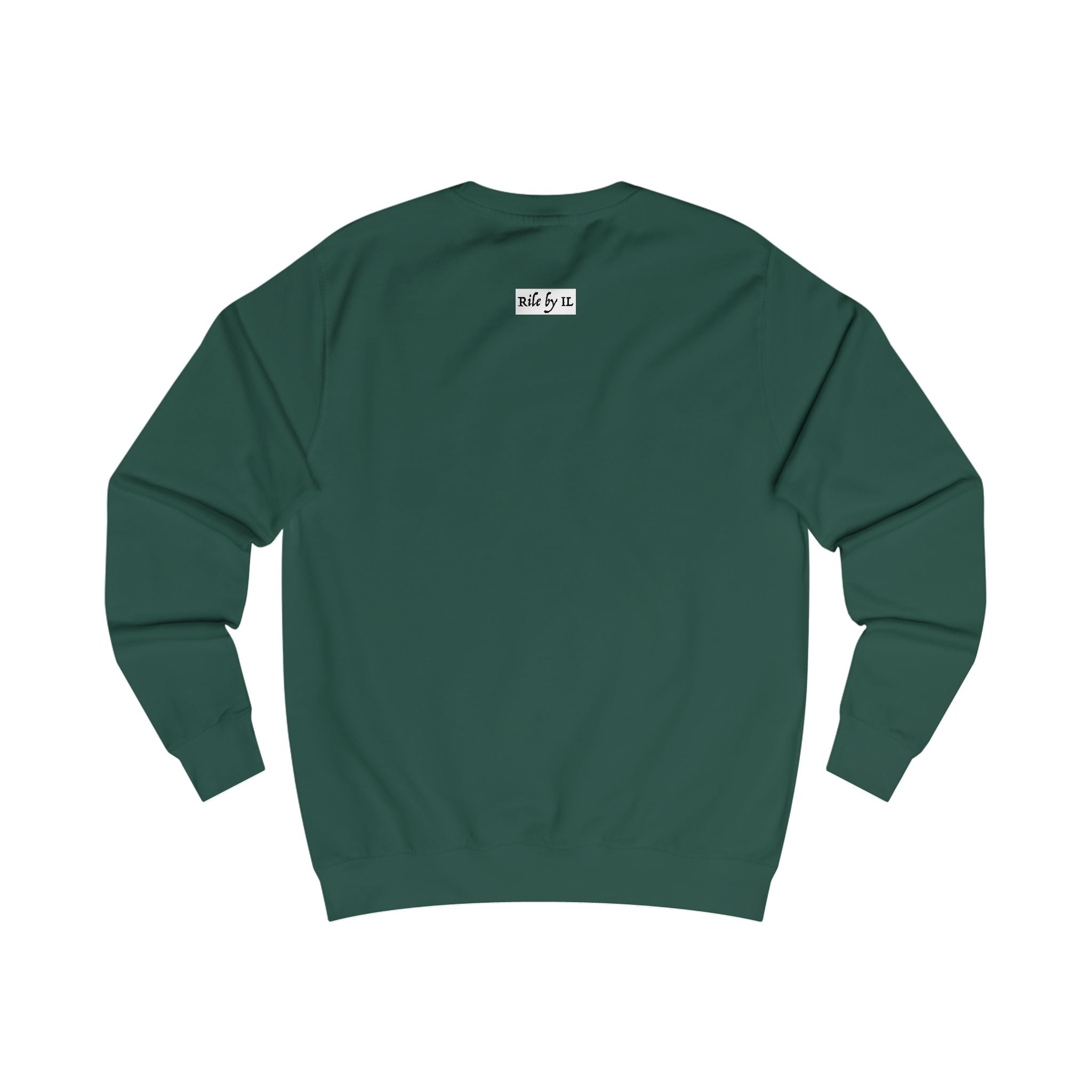 Man In Blue Dress Cropped Portrait Sweatshirt