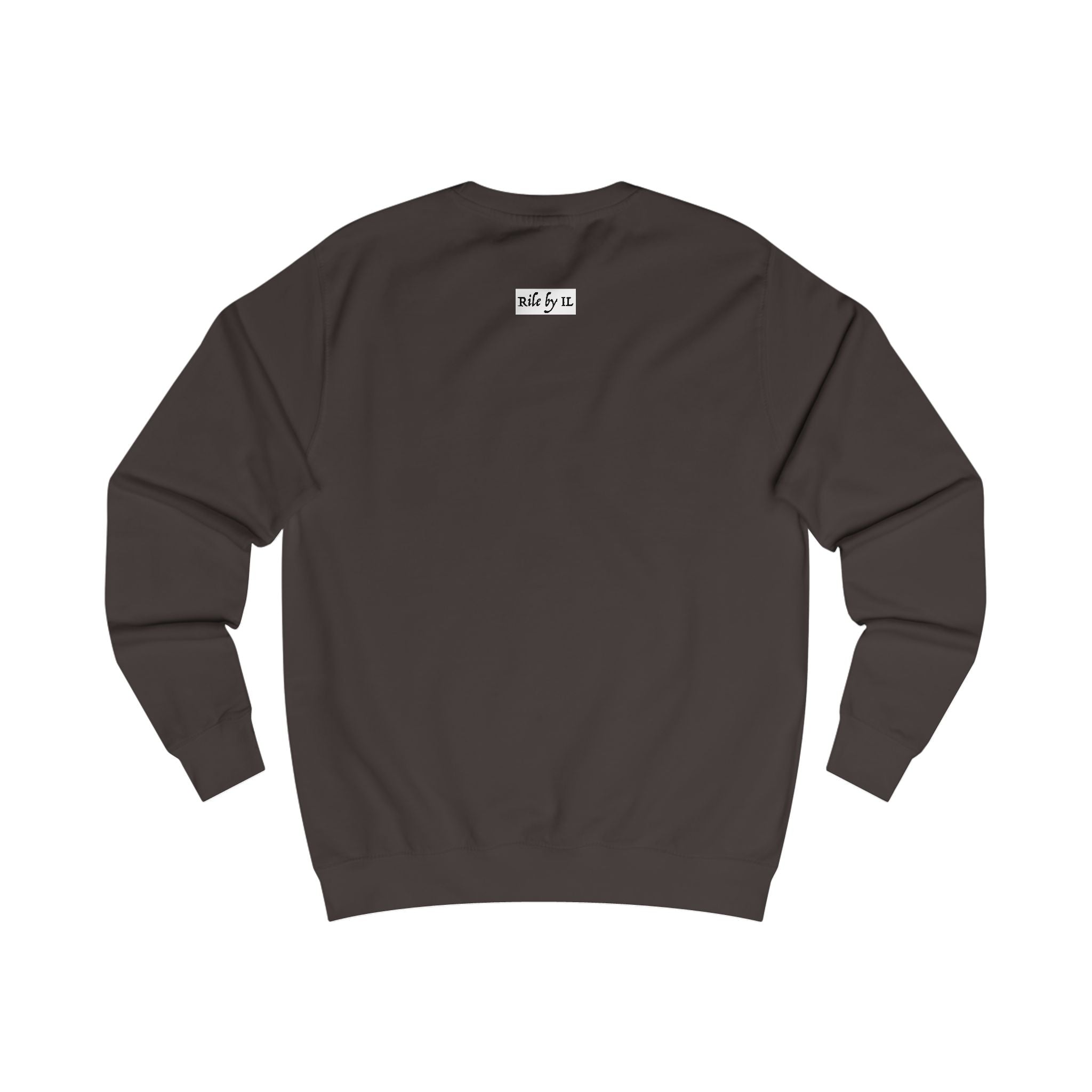 Man In Blue Dress Cropped Portrait Sweatshirt