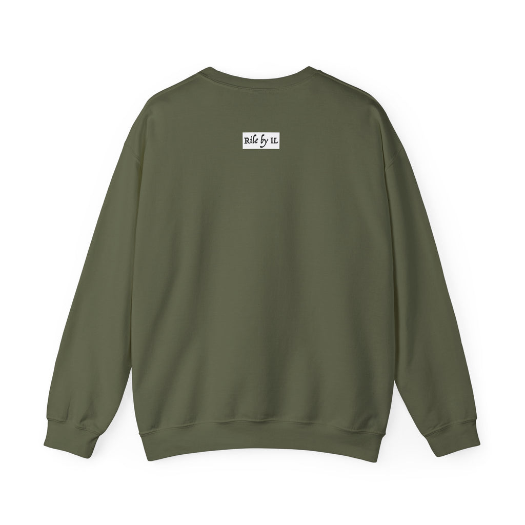 Man In Pink Dress Crewneck Sweatshirt