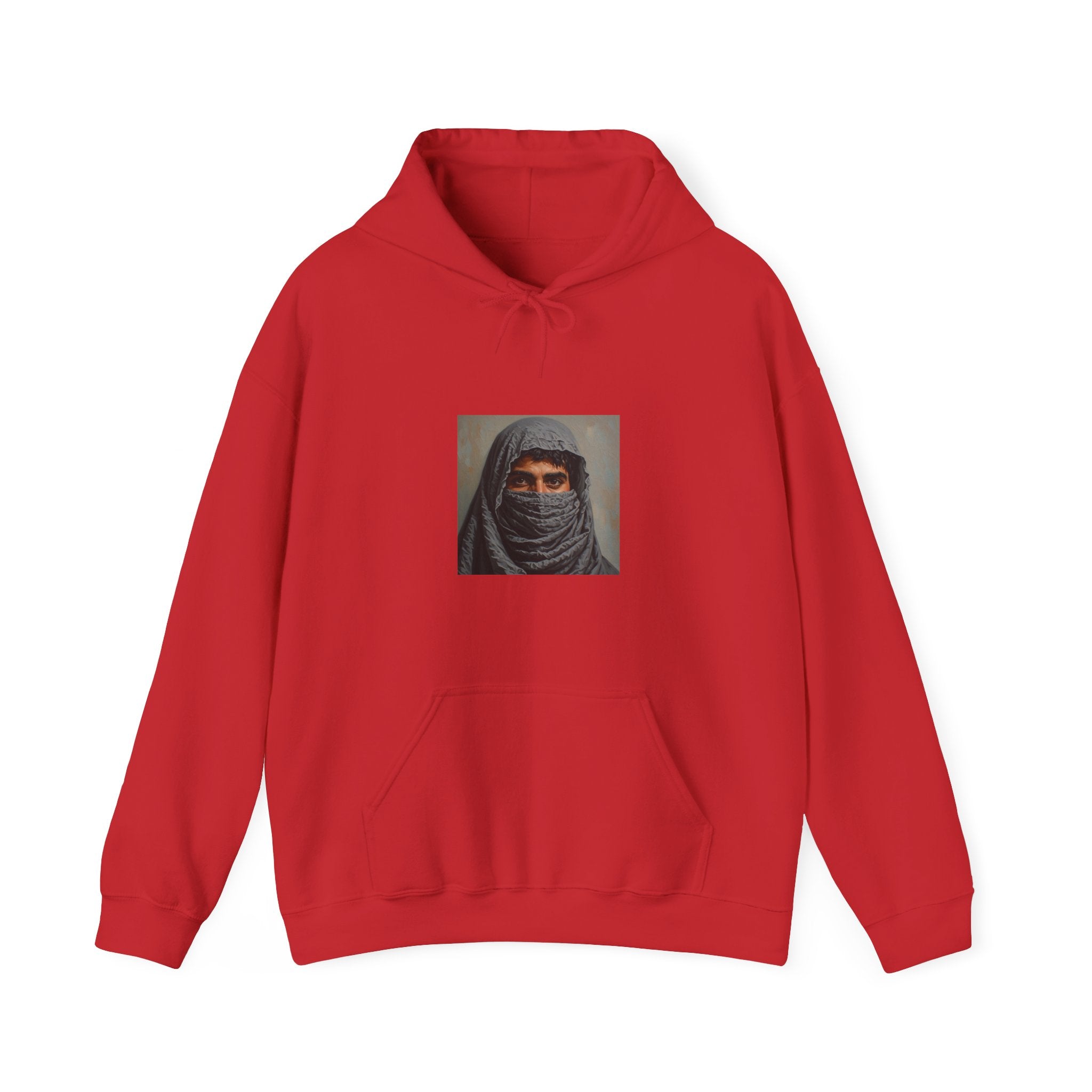 Veiled Man Portrait Hoodie