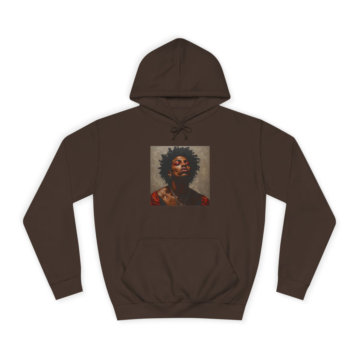 Man w/ Red Eyeshadow Hoodie