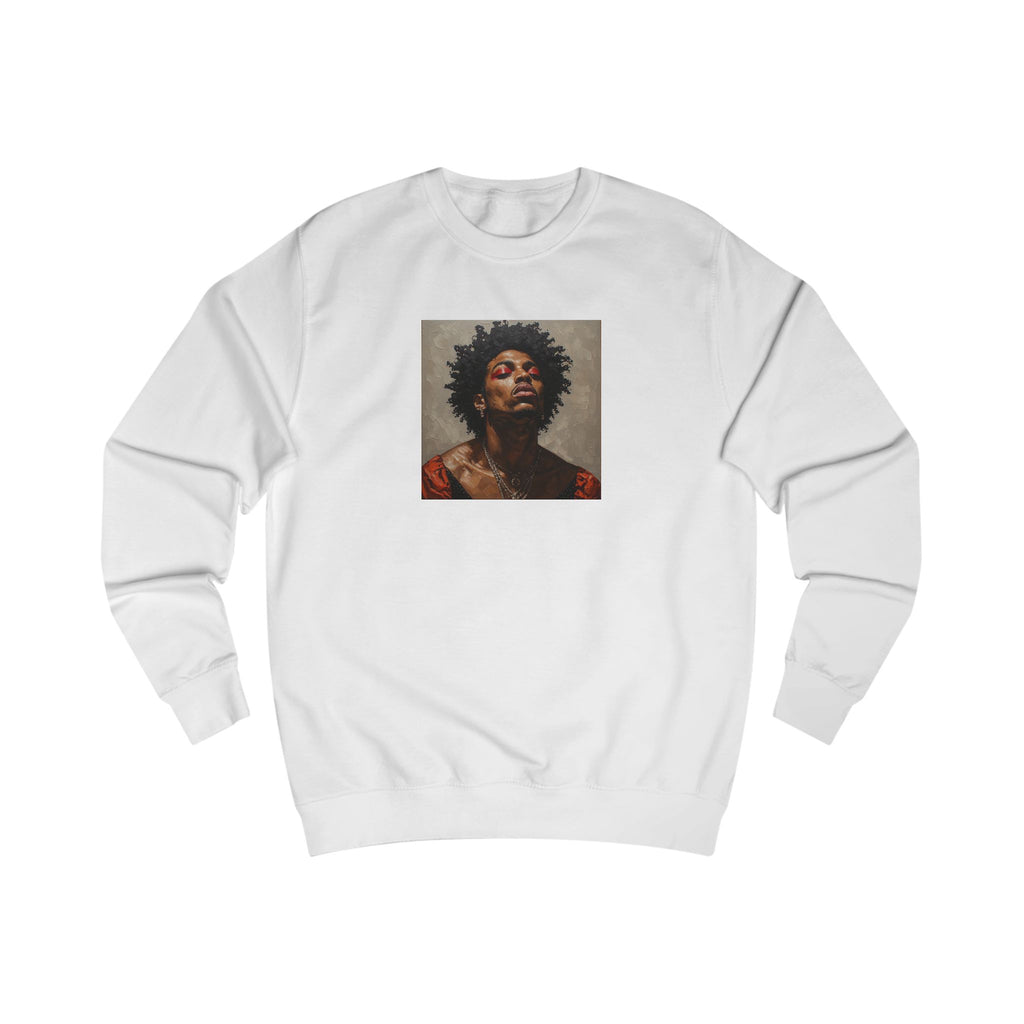 Man w/ Red Eyeshadow Sweatshirt