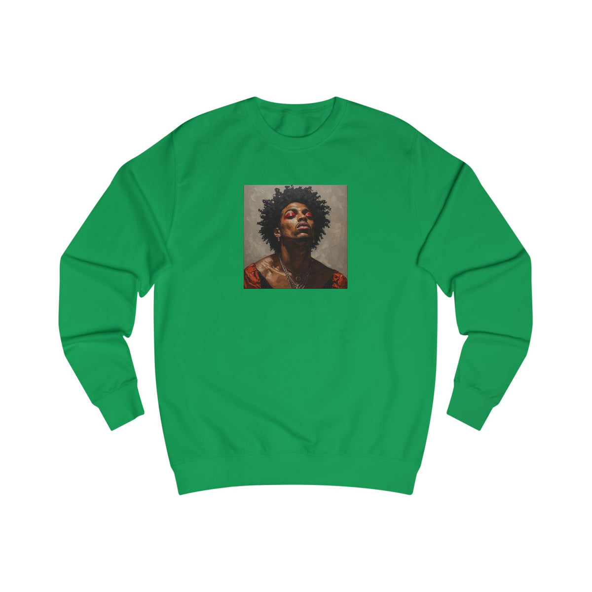 Man w/ Red Eyeshadow Sweatshirt