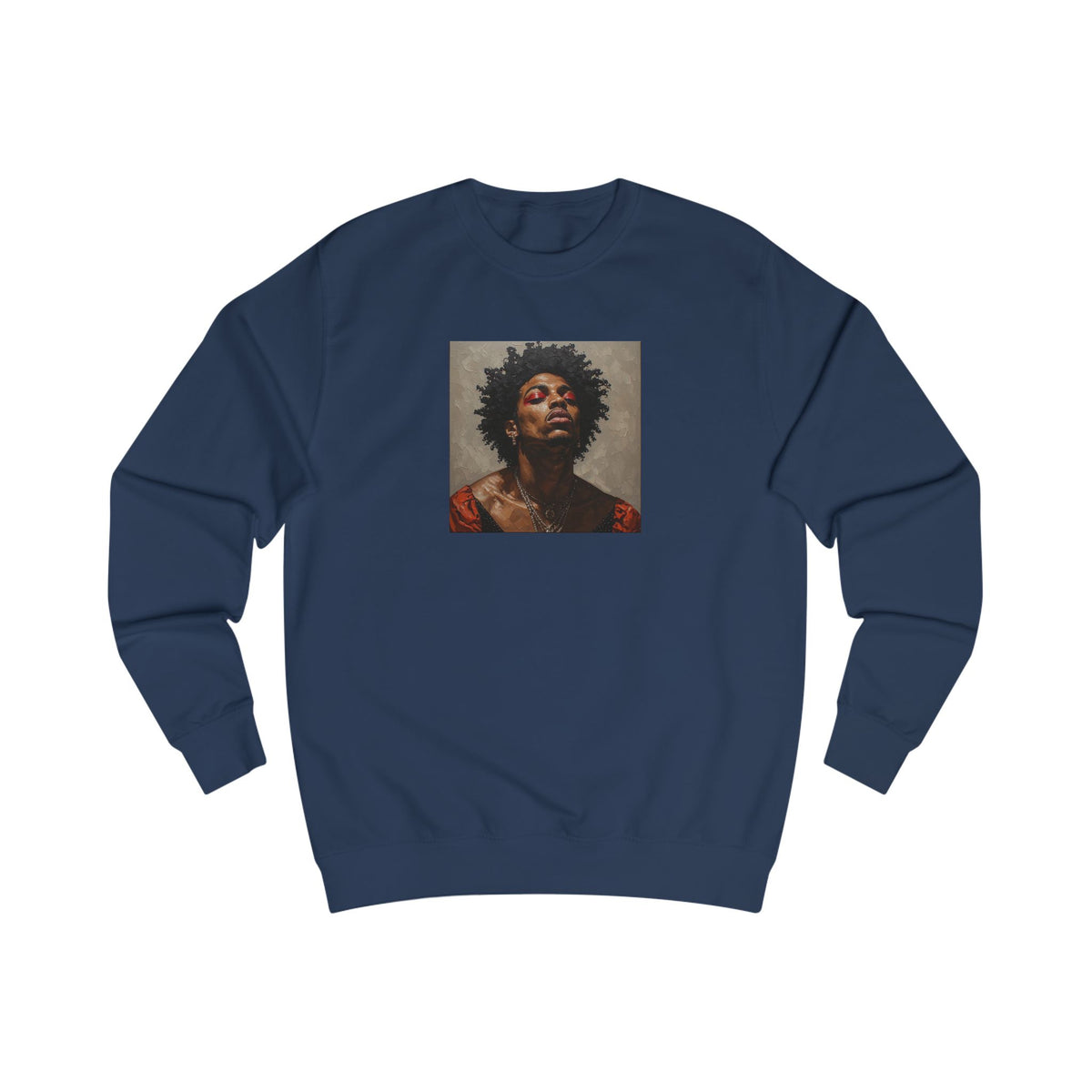 Man w/ Red Eyeshadow Sweatshirt