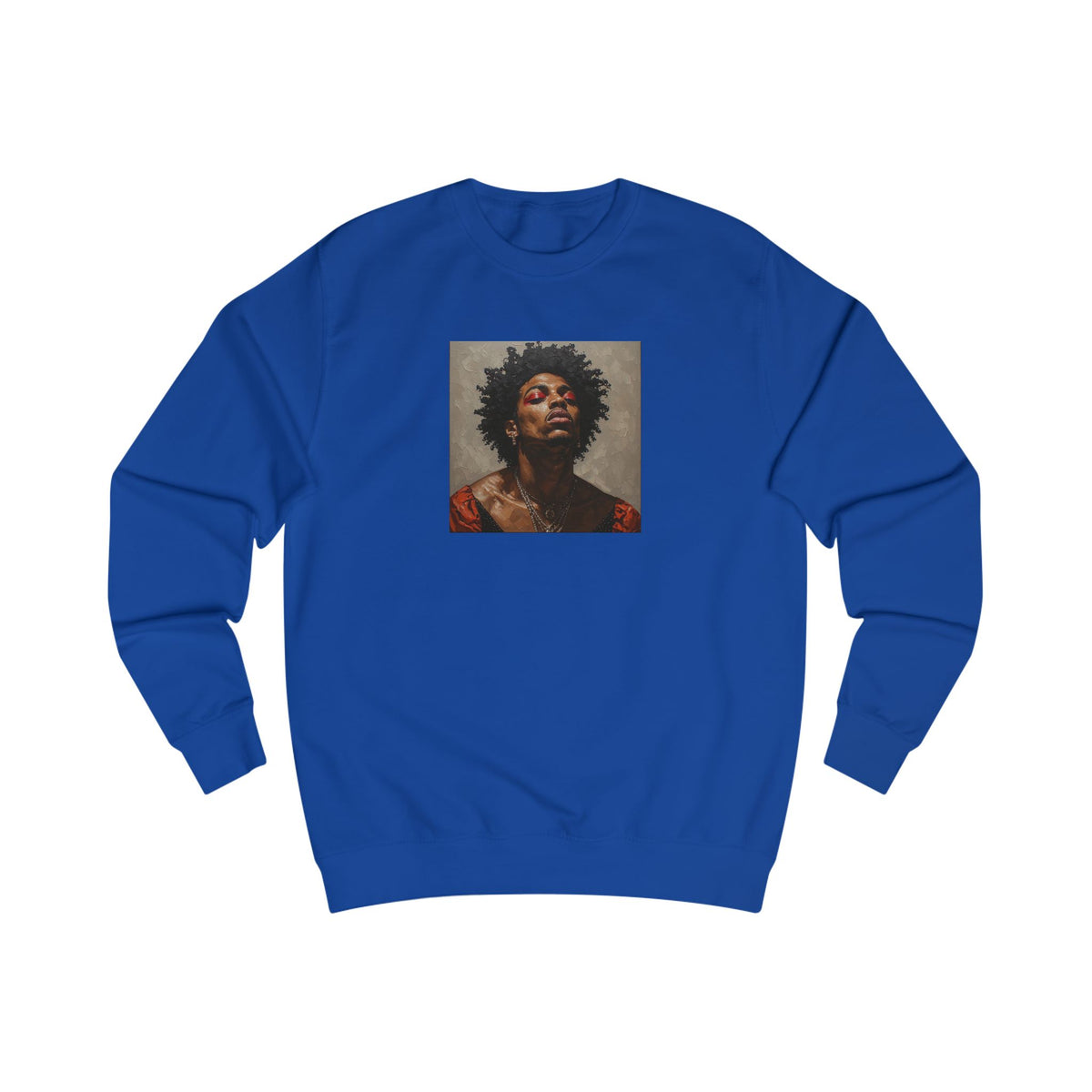 Man w/ Red Eyeshadow Sweatshirt