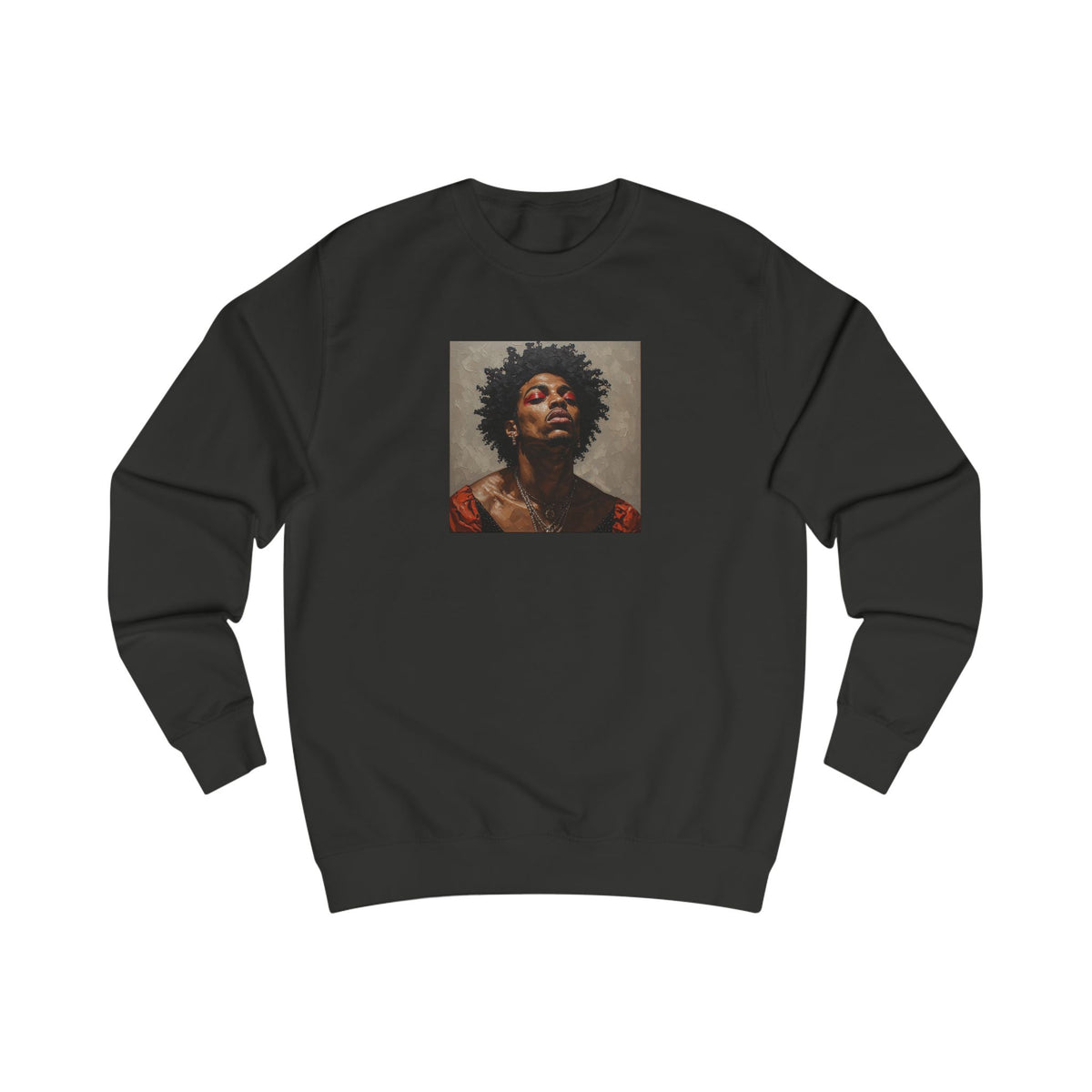 Man w/ Red Eyeshadow Sweatshirt