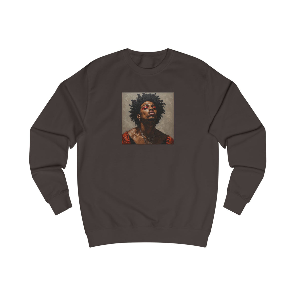 Man w/ Red Eyeshadow Sweatshirt