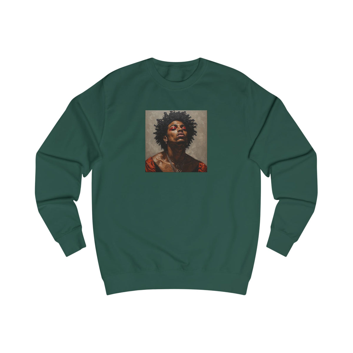 Man w/ Red Eyeshadow Sweatshirt