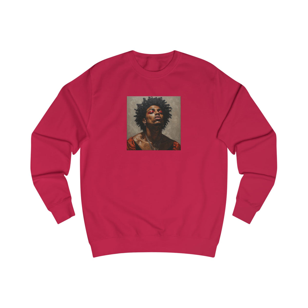 Man w/ Red Eyeshadow Sweatshirt