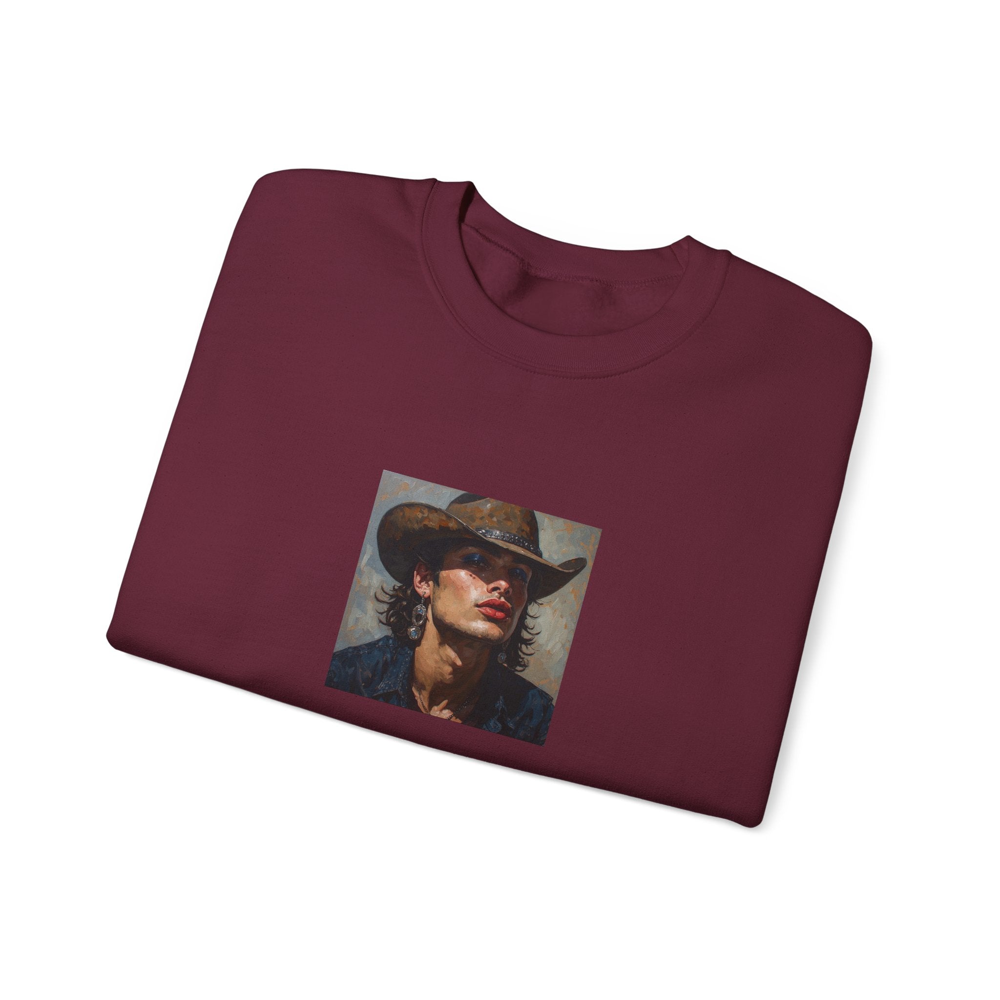 Cowboy Portrait Sweatshirt