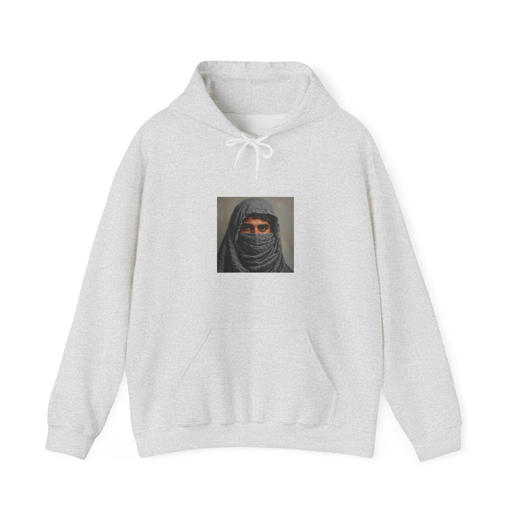 Veiled Man Portrait Hoodie