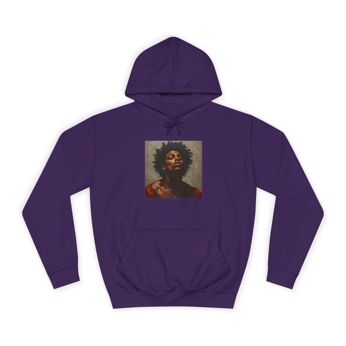 Man w/ Red Eyeshadow Hoodie