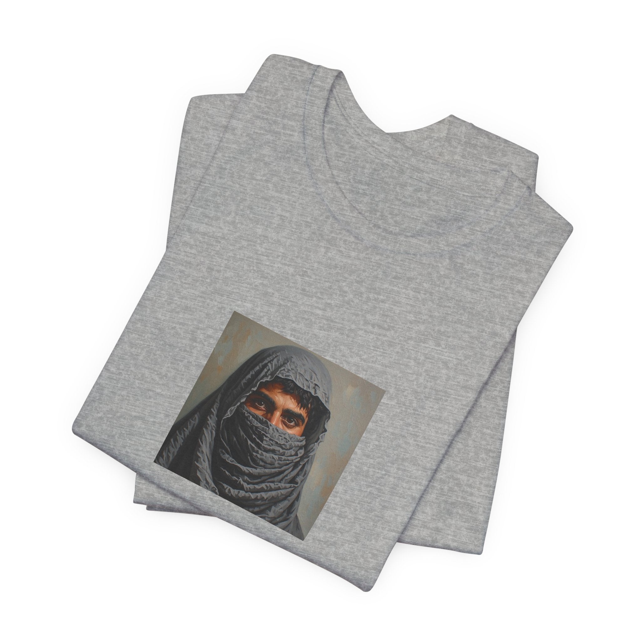 Veiled Man Portrait T-shirt