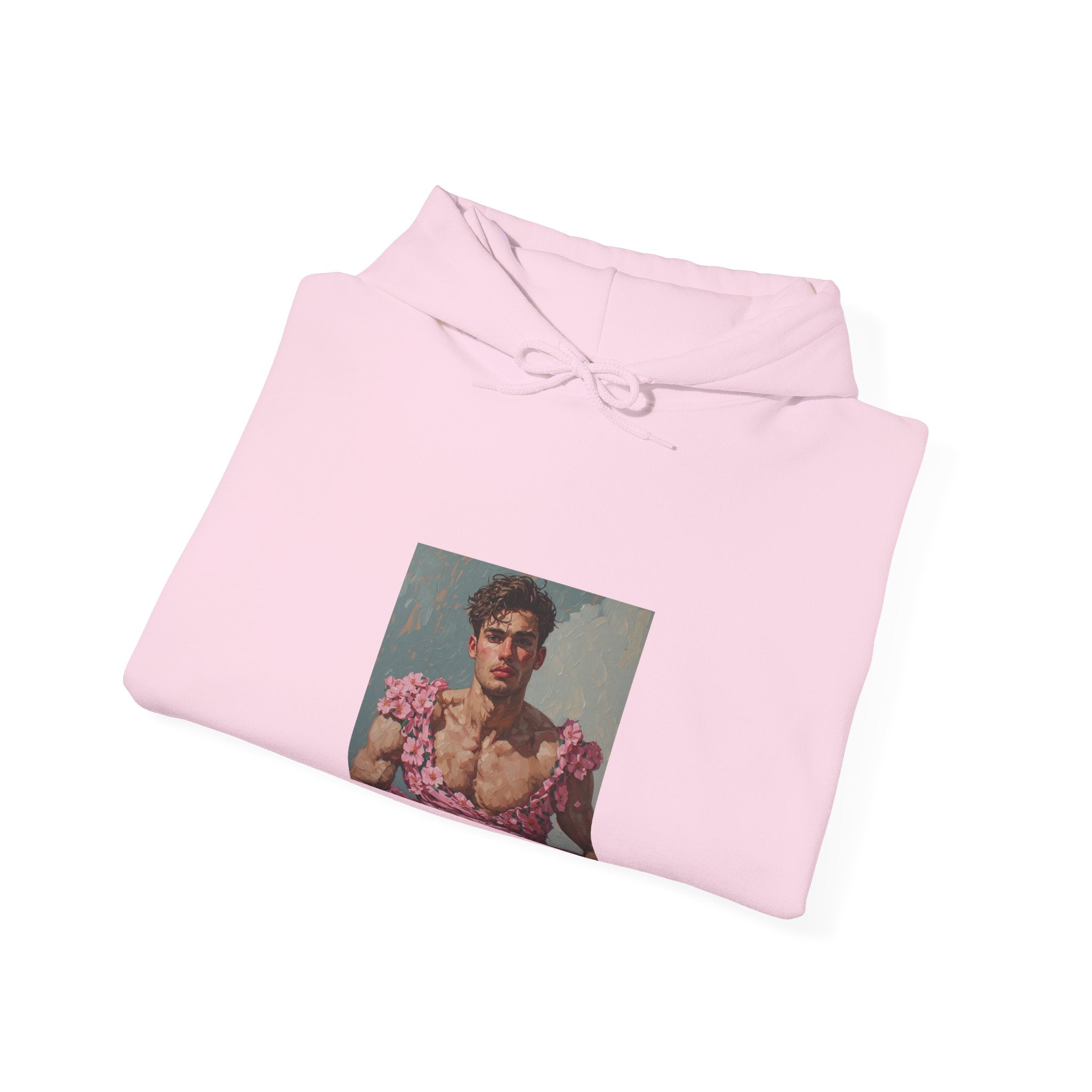 Man In Pink Dress Graphic Pullover
