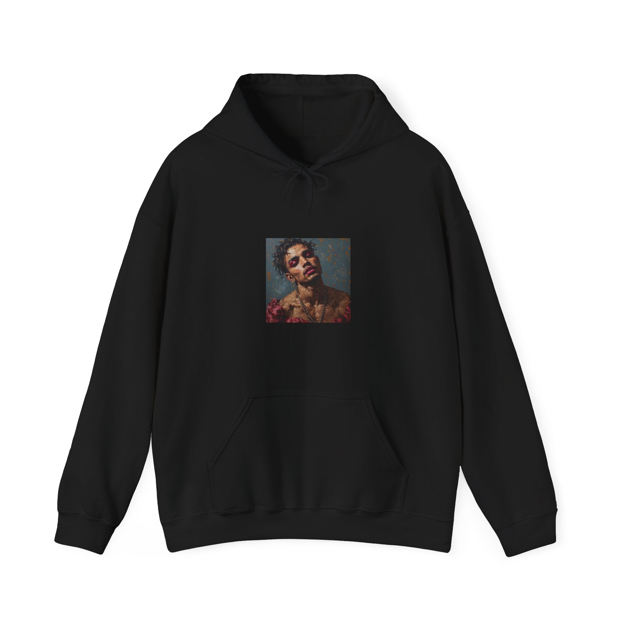 Man w/ Pink Eyeshadow Hoodie