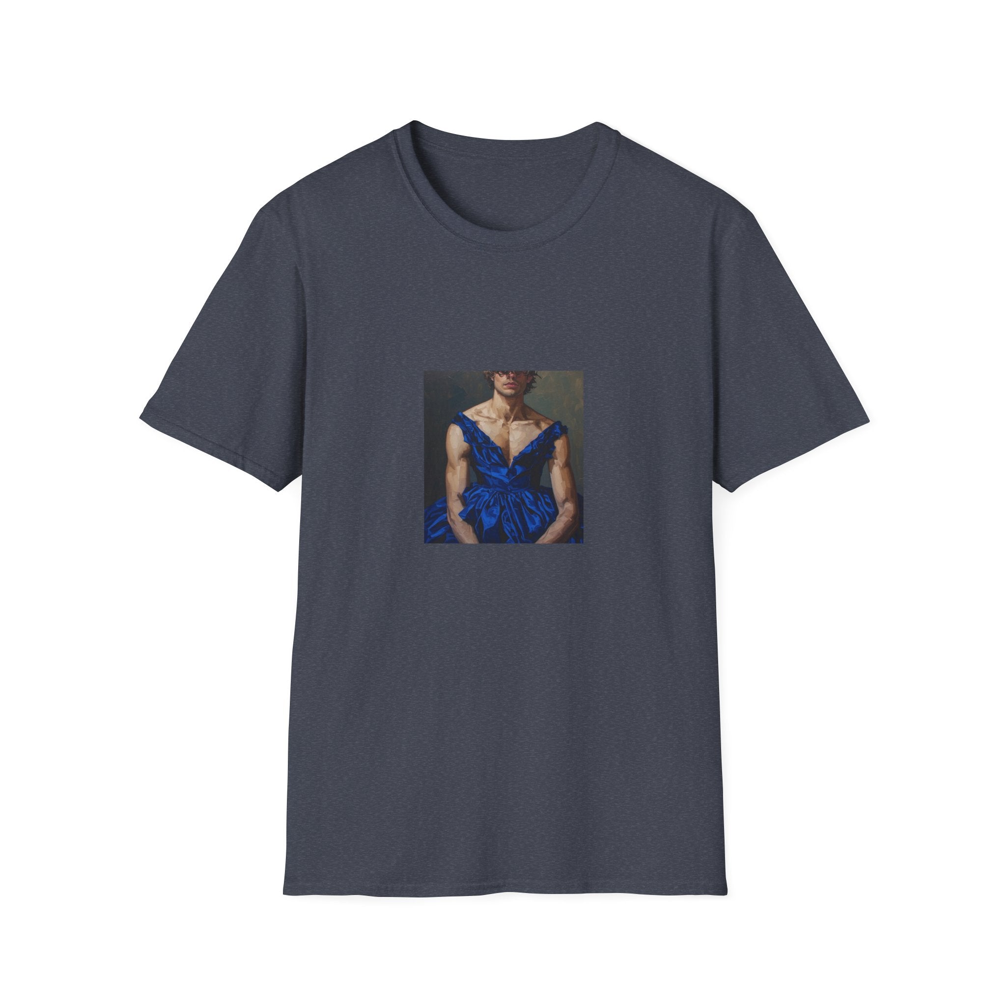 Man In Blue Dress T-shirt