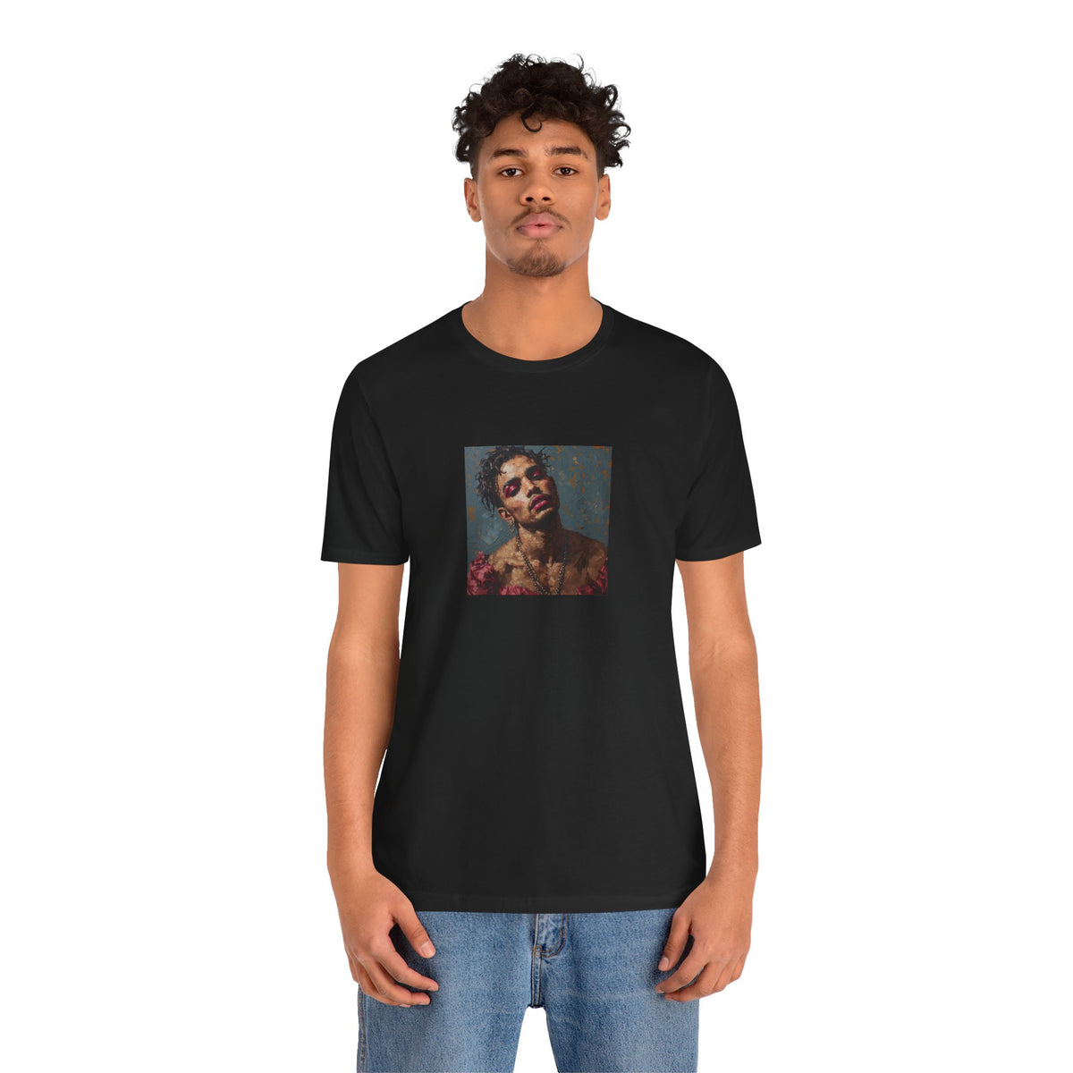 Man w/ Pink Eyeshadow T-Shirt