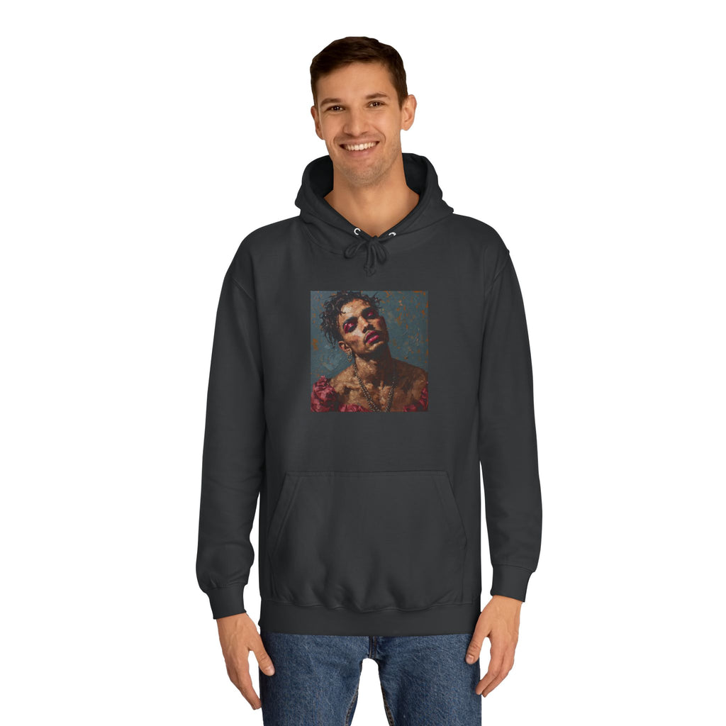 Man w/ Pink Eye Shadow Hoodie