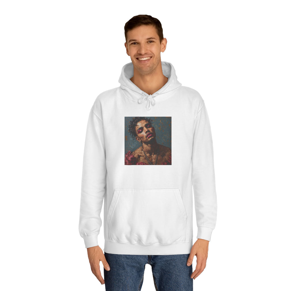 Man w/ Pink Eye Shadow Hoodie