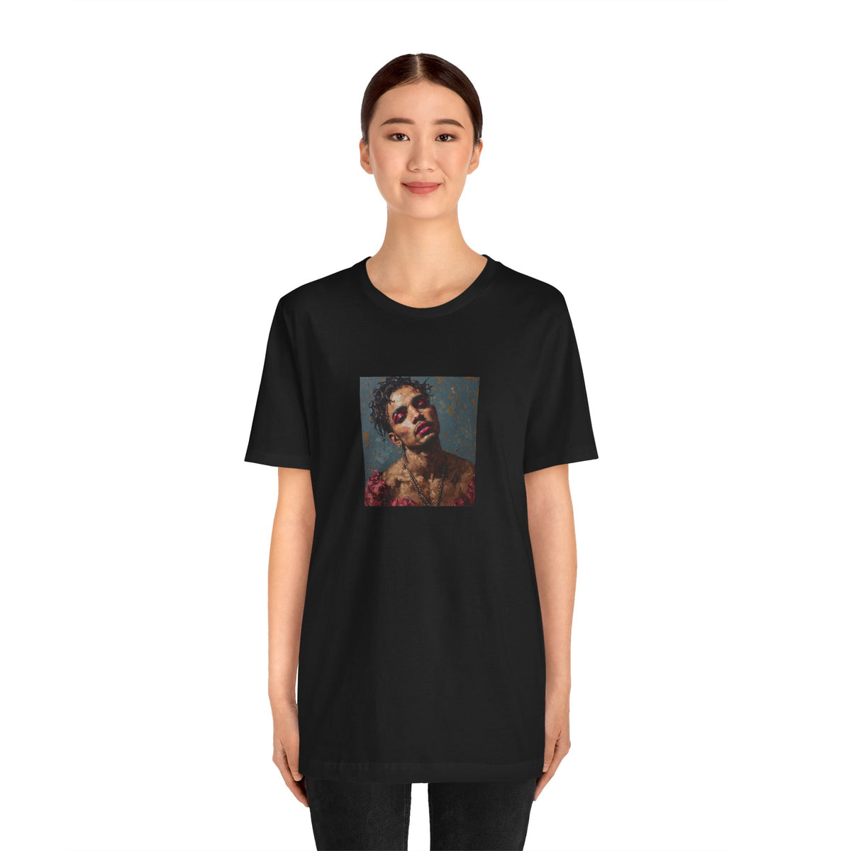 Man w/ Pink Eyeshadow T-Shirt