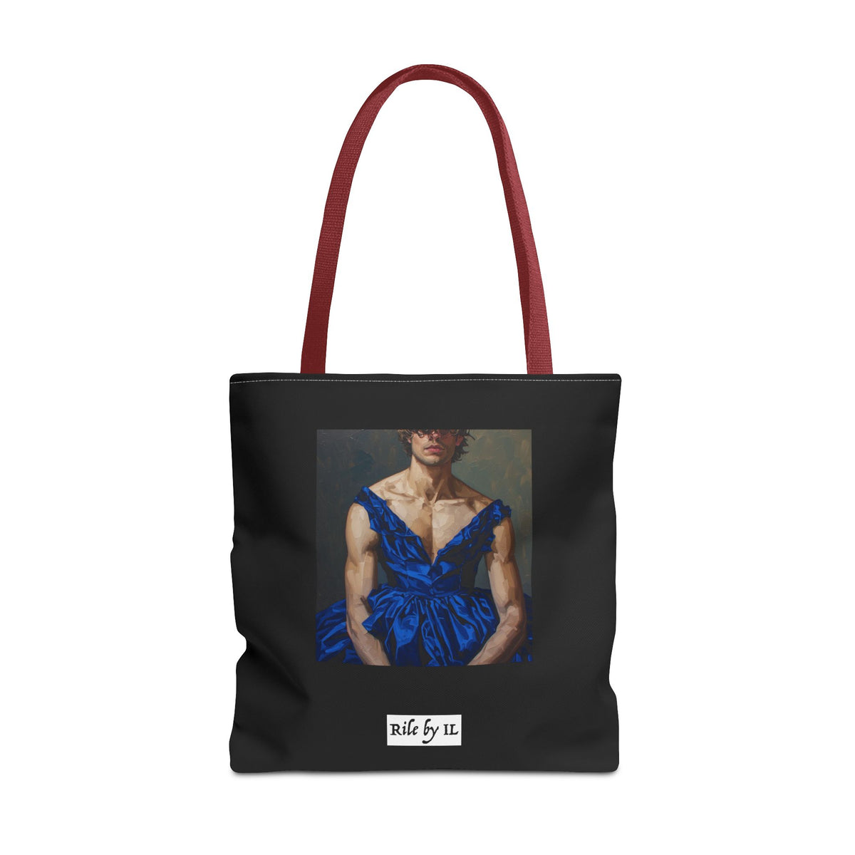Man In Blue Dress Tote Bag
