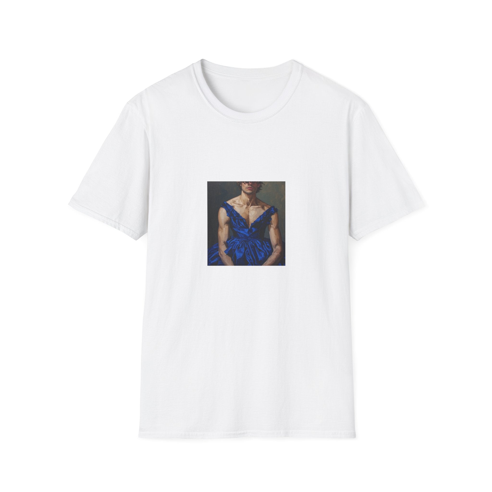 Man In Blue Dress T-shirt