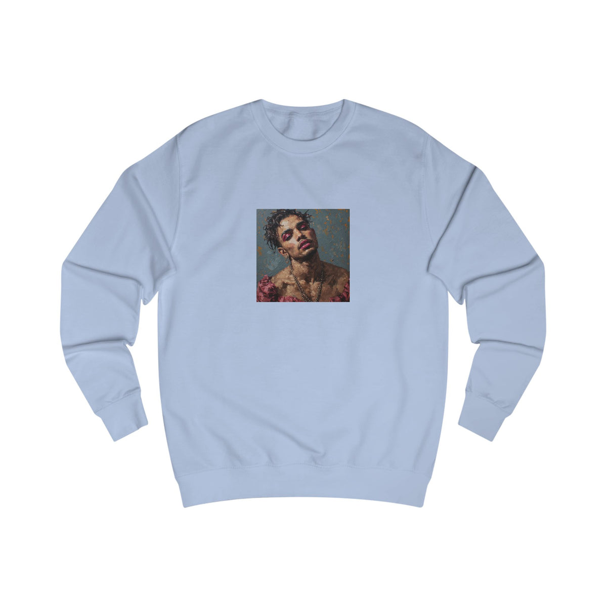 Man w/ Pink Eyeshadow Sweatshirt