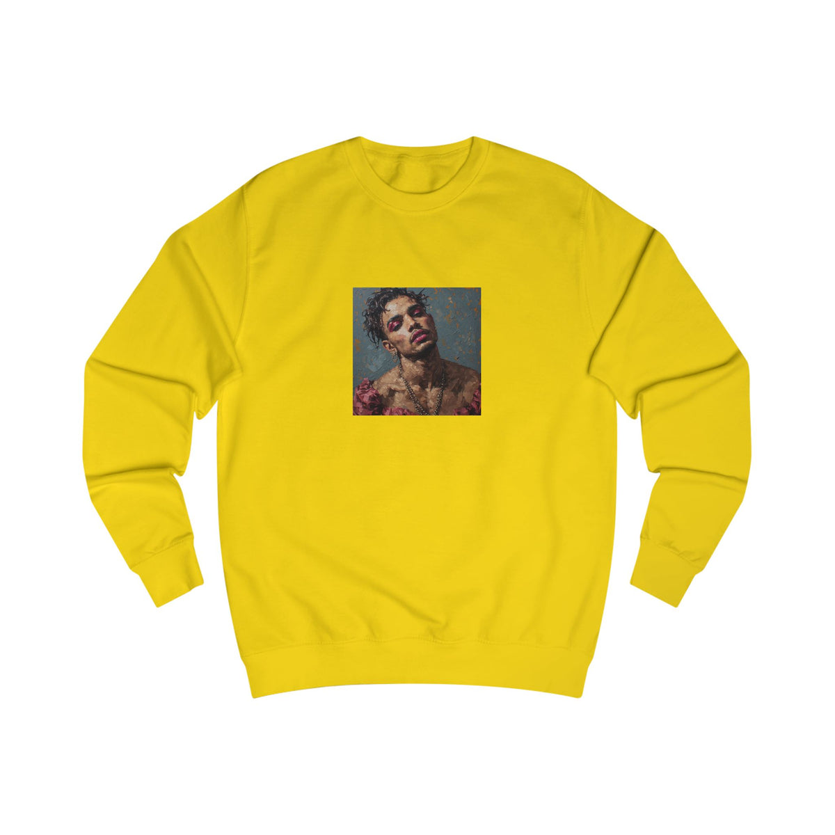 Man w/ Pink Eyeshadow Sweatshirt