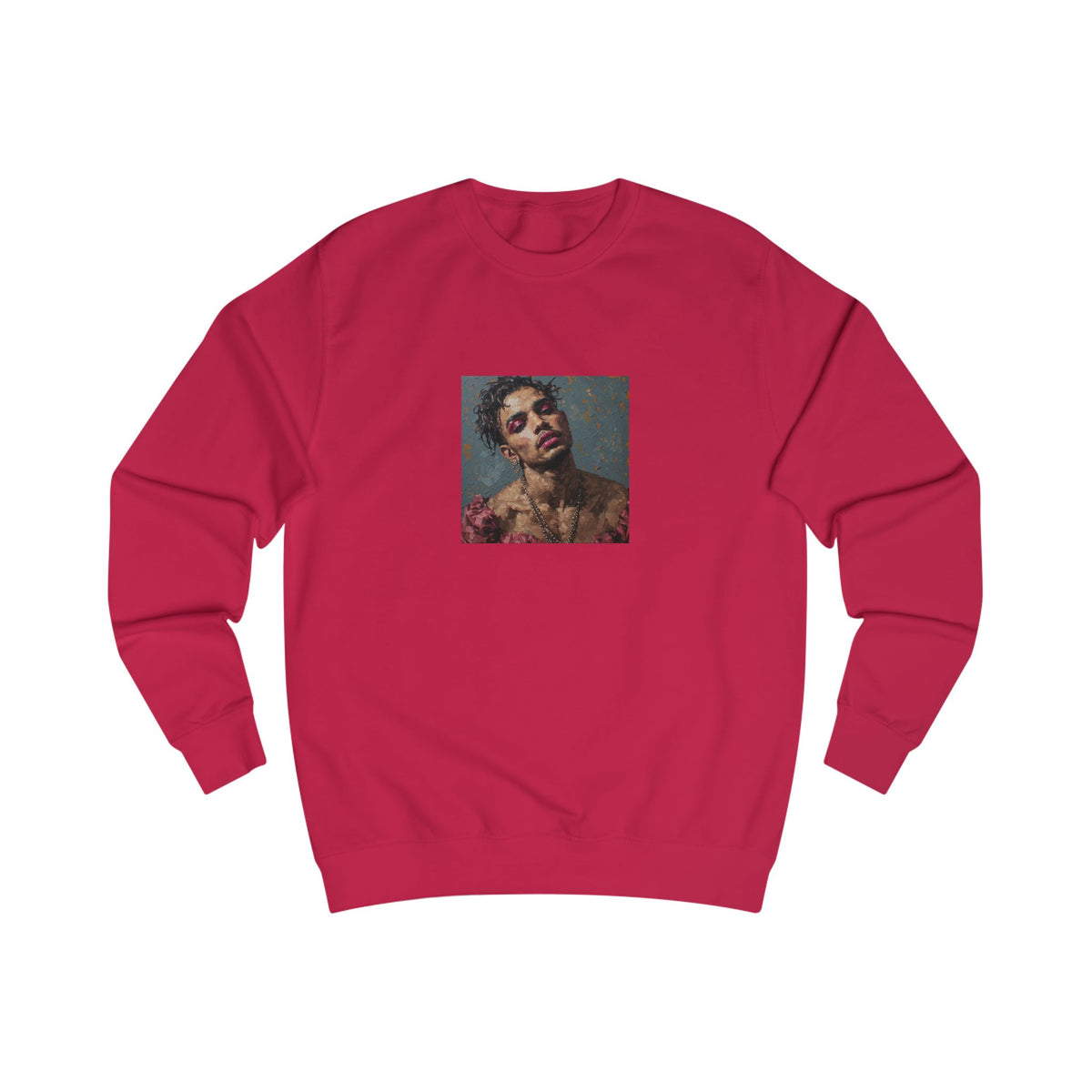 Man w/ Pink Eyeshadow Sweatshirt