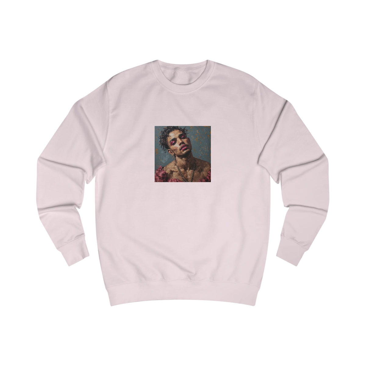 Man w/ Pink Eyeshadow Sweatshirt