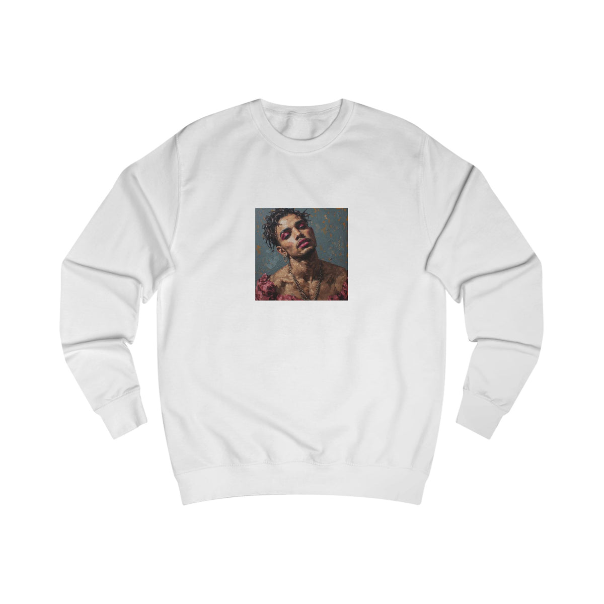 Man w/ Pink Eyeshadow Sweatshirt