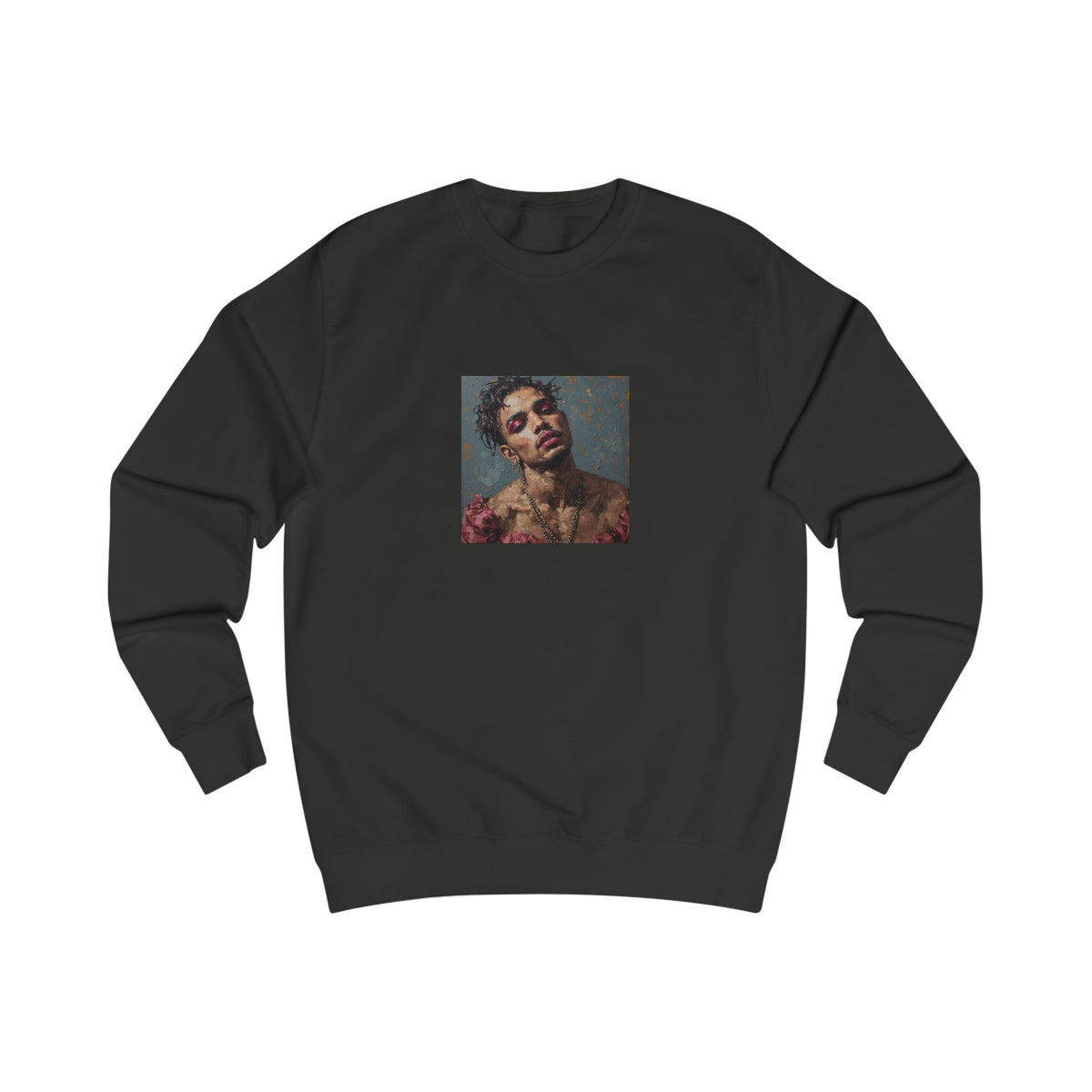 Man w/ Pink Eyeshadow Sweatshirt