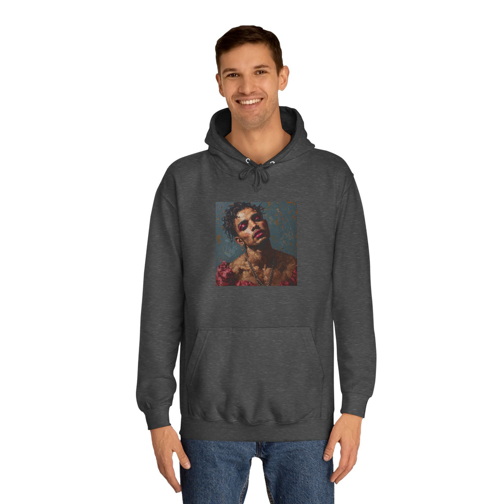 Man w/ Pink Eye Shadow Hoodie