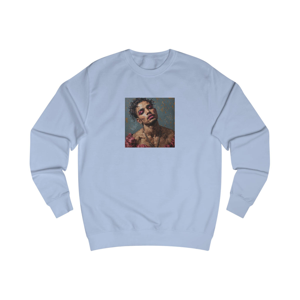 Man w/ Pink Eyeshadow Sweatshirt