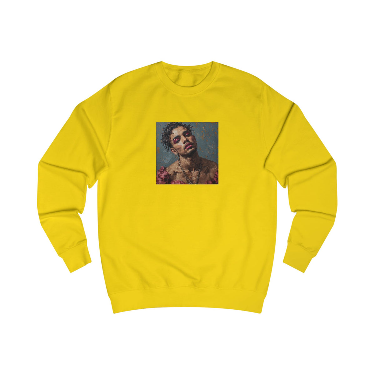 Man w/ Pink Eyeshadow Sweatshirt