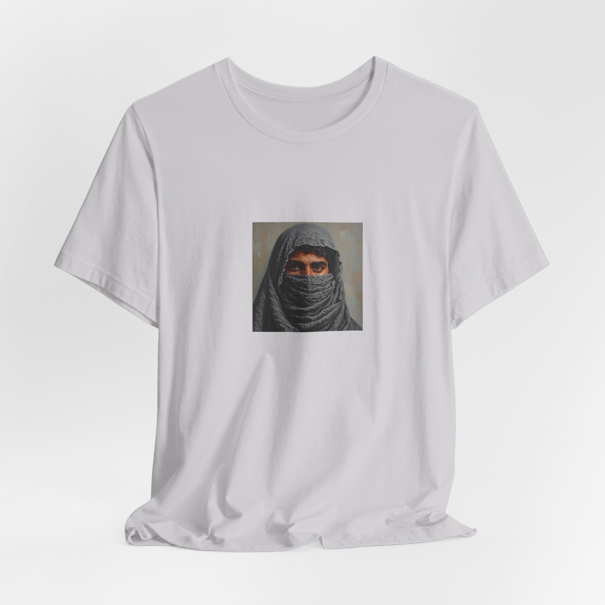 Veiled Man Portrait T-shirt