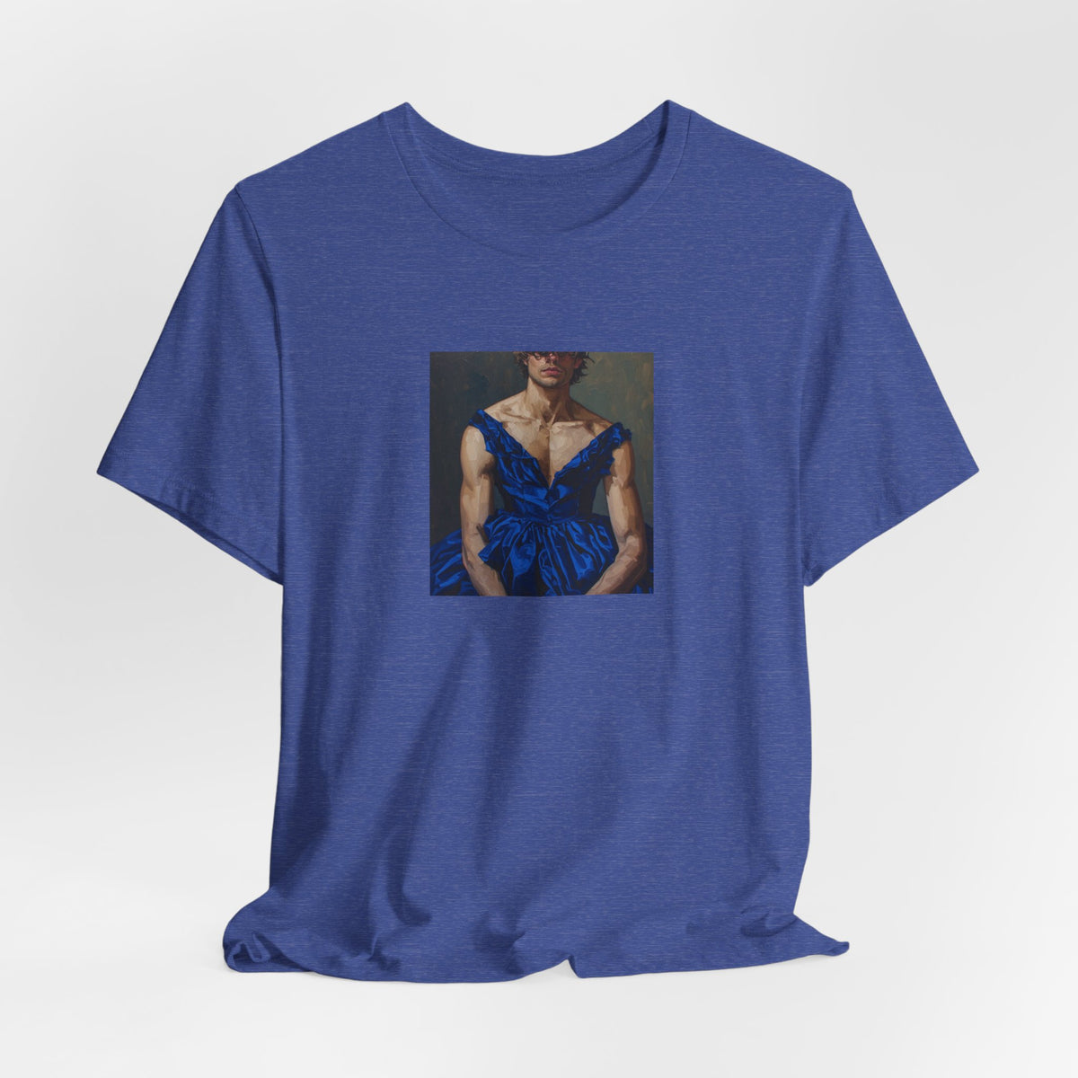 Man In Blue Dress T-Shirt