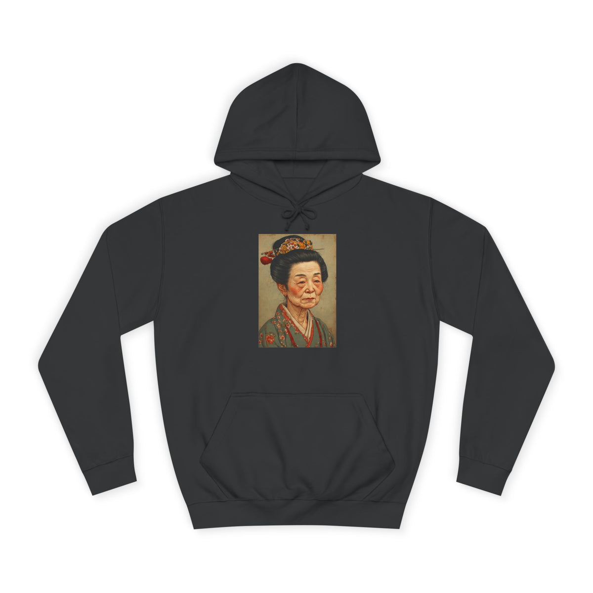 Vintage Japanese Woman Hoodie